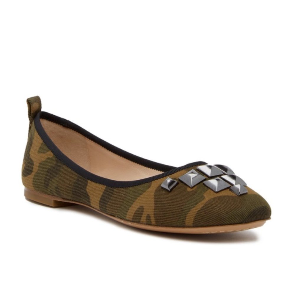 Marc Jacobs Cleo Studded Ballerina Flat 36.5 / 7